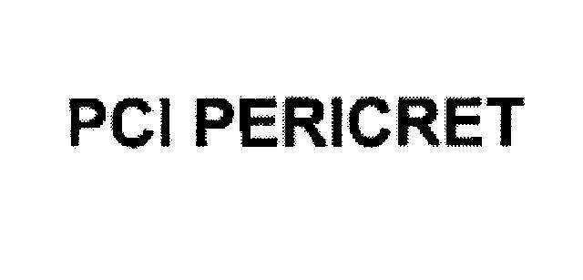 Mẫu nhãn hiệu PCI PERICRET