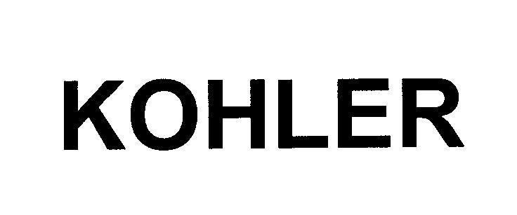 Mẫu nhãn hiệu KOHLER