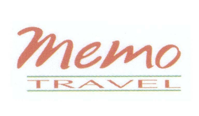 Mẫu nhãn hiệu memo TRAVEL