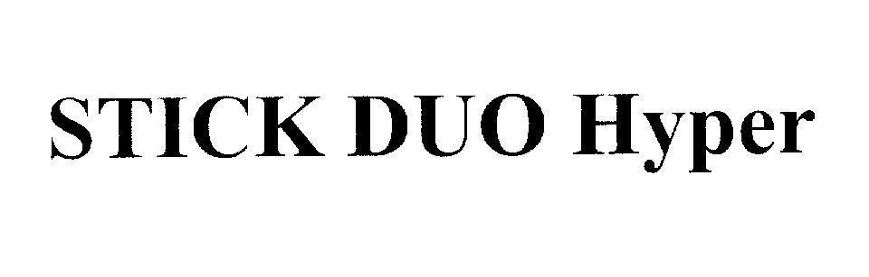 Mẫu nhãn hiệu STICK DUO Hyper