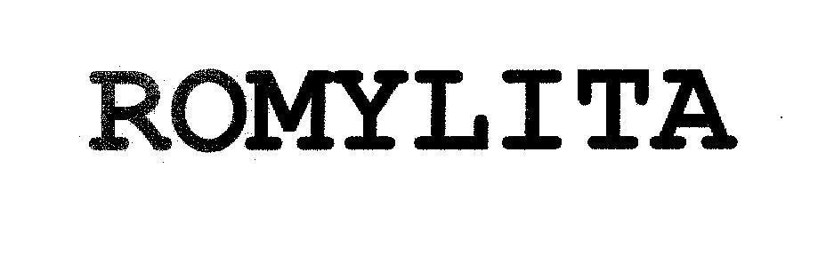 Mẫu nhãn hiệu ROMYLITA