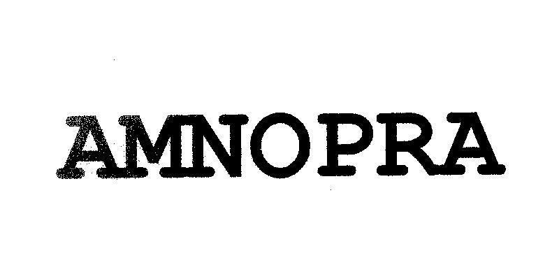 Mẫu nhãn hiệu AMNOPRA