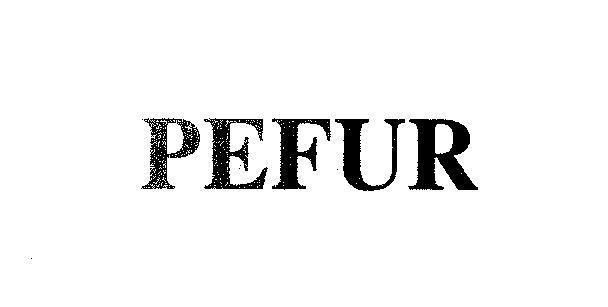 Mẫu nhãn hiệu PEFUR