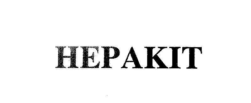 Mẫu nhãn hiệu HEPAKIT