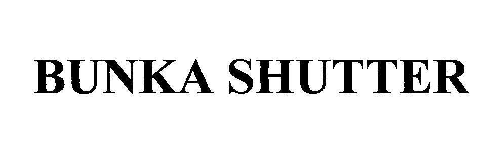 Mẫu nhãn hiệu BUNKA SHUTTER