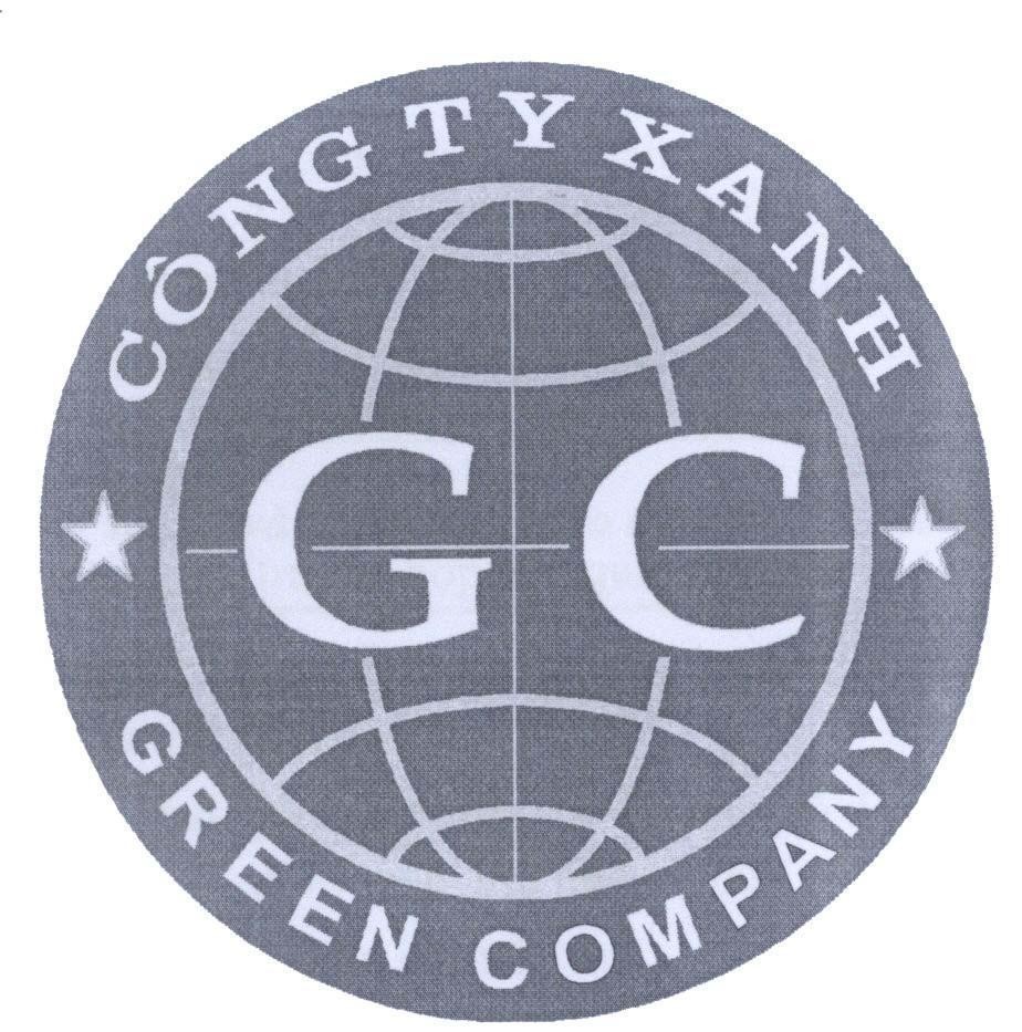 Mẫu nhãn hiệu Công Ty Xanh GREEN COMPANY G C