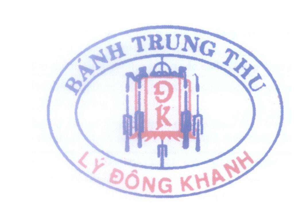 Mẫu nhãn hiệu ĐK Lý Đông Khanh Bánh Trung Thu