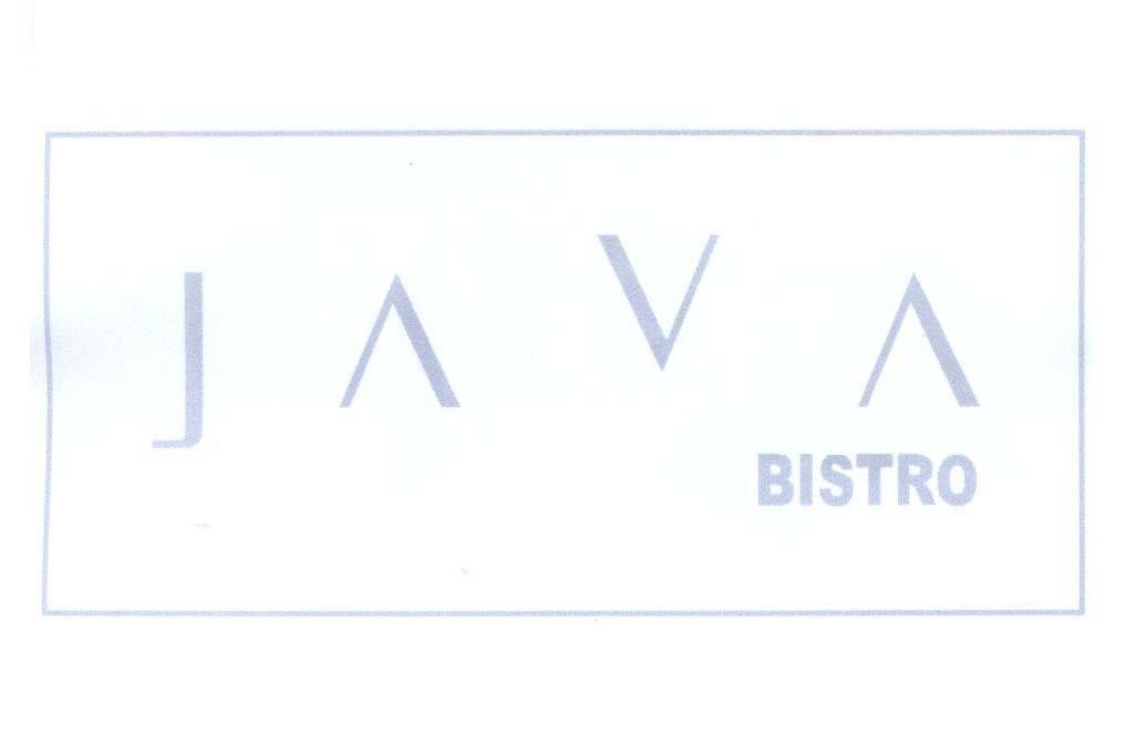 Mẫu nhãn hiệu JAVA BISTRO