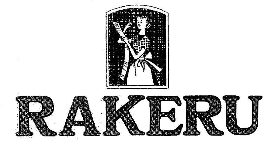 Mẫu nhãn hiệu RAKERU