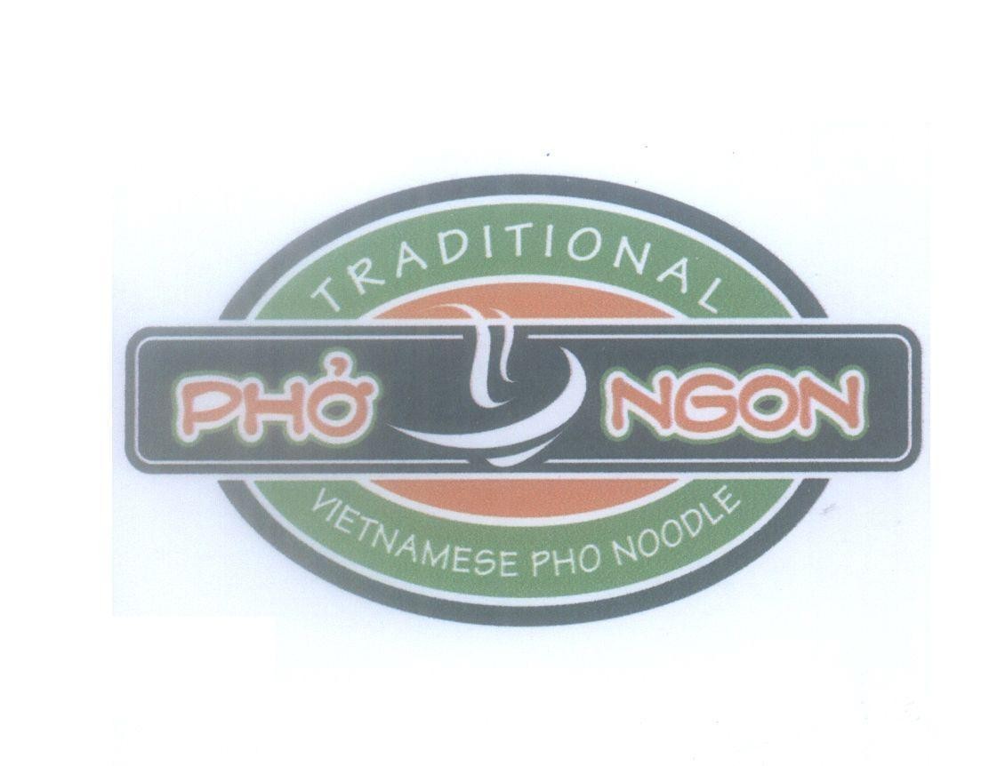 Mẫu nhãn hiệu Phở Ngon TRADITIONAL VIETNAMESE PHO NOODLE