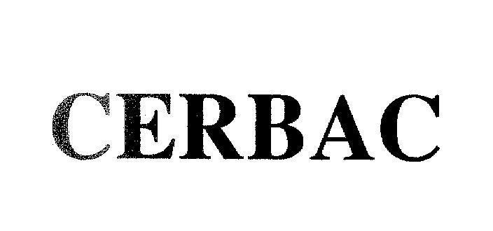 Mẫu nhãn hiệu CERBAC
