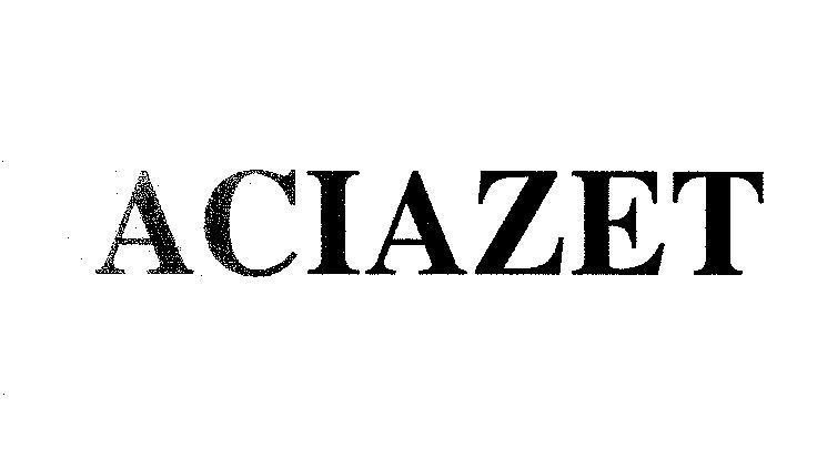 Mẫu nhãn hiệu ACIAZET