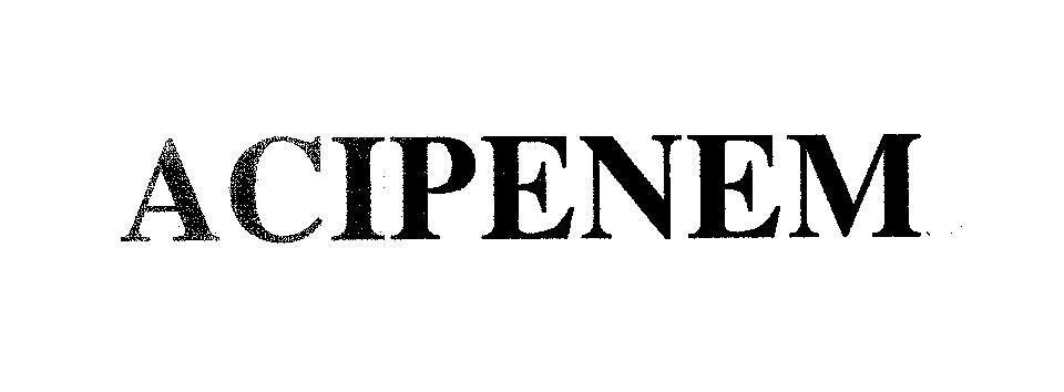 Mẫu nhãn hiệu ACIPENEM