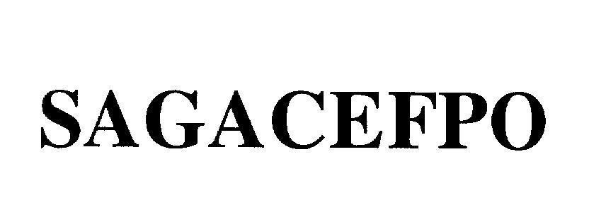 Mẫu nhãn hiệu SAGACEFPO