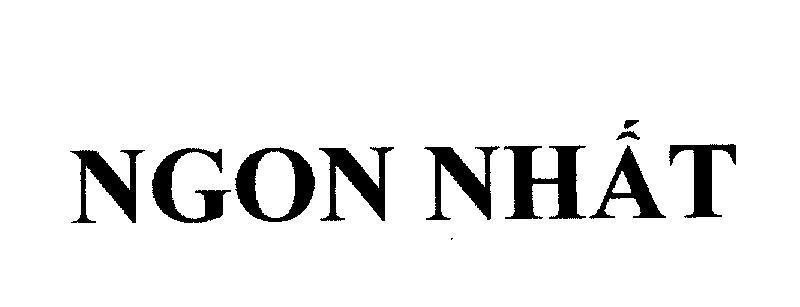 Mẫu nhãn hiệu Ngon Nhất