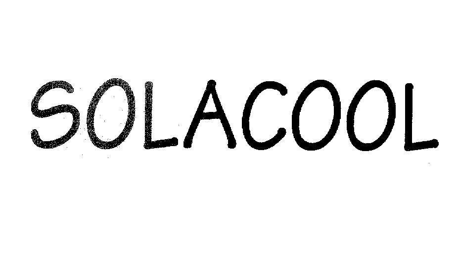 Mẫu nhãn hiệu SOLACOOL
