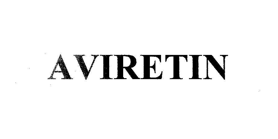 Mẫu nhãn hiệu AVIRETIN