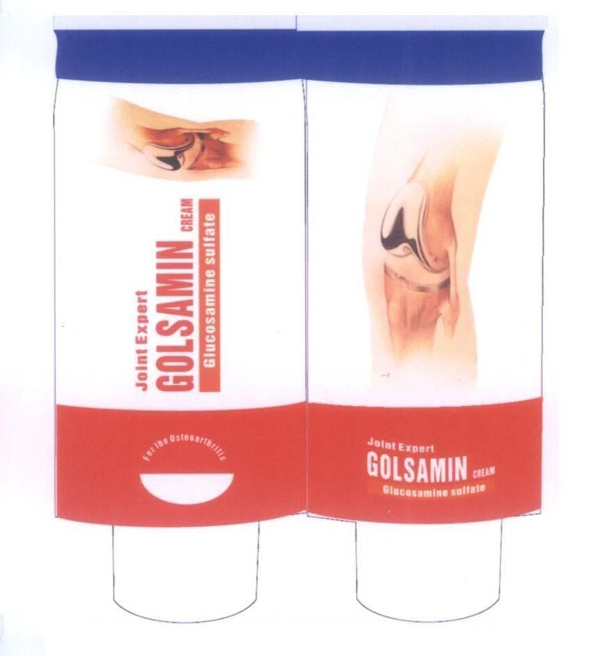 Mẫu nhãn hiệu GOLSAMIN CREAM Joint Expert Glucosamine sulfate