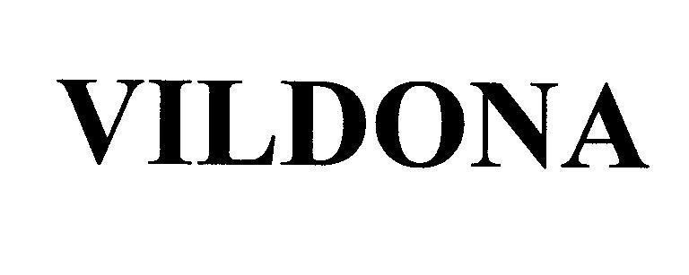 Mẫu nhãn hiệu VILDONA