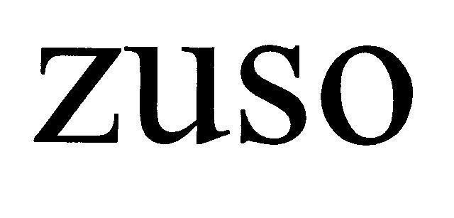Mẫu nhãn hiệu ZUSO