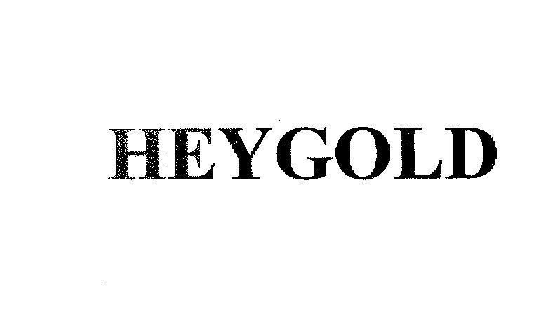 Mẫu nhãn hiệu HEYGOLD