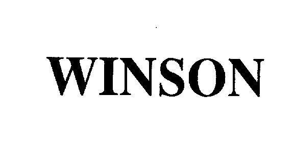 Mẫu nhãn hiệu WINSON