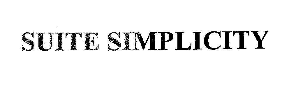 Mẫu nhãn hiệu SUITE SIMPLICITY