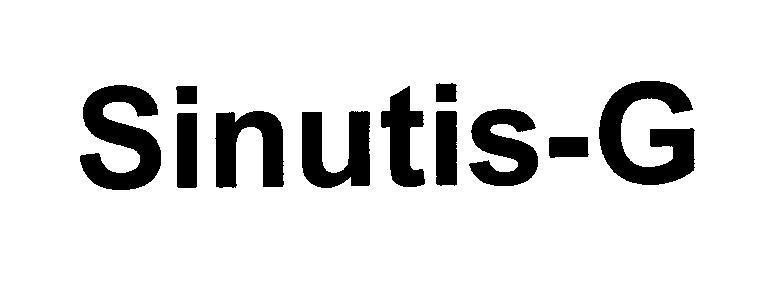 Mẫu nhãn hiệu Sinutis-G