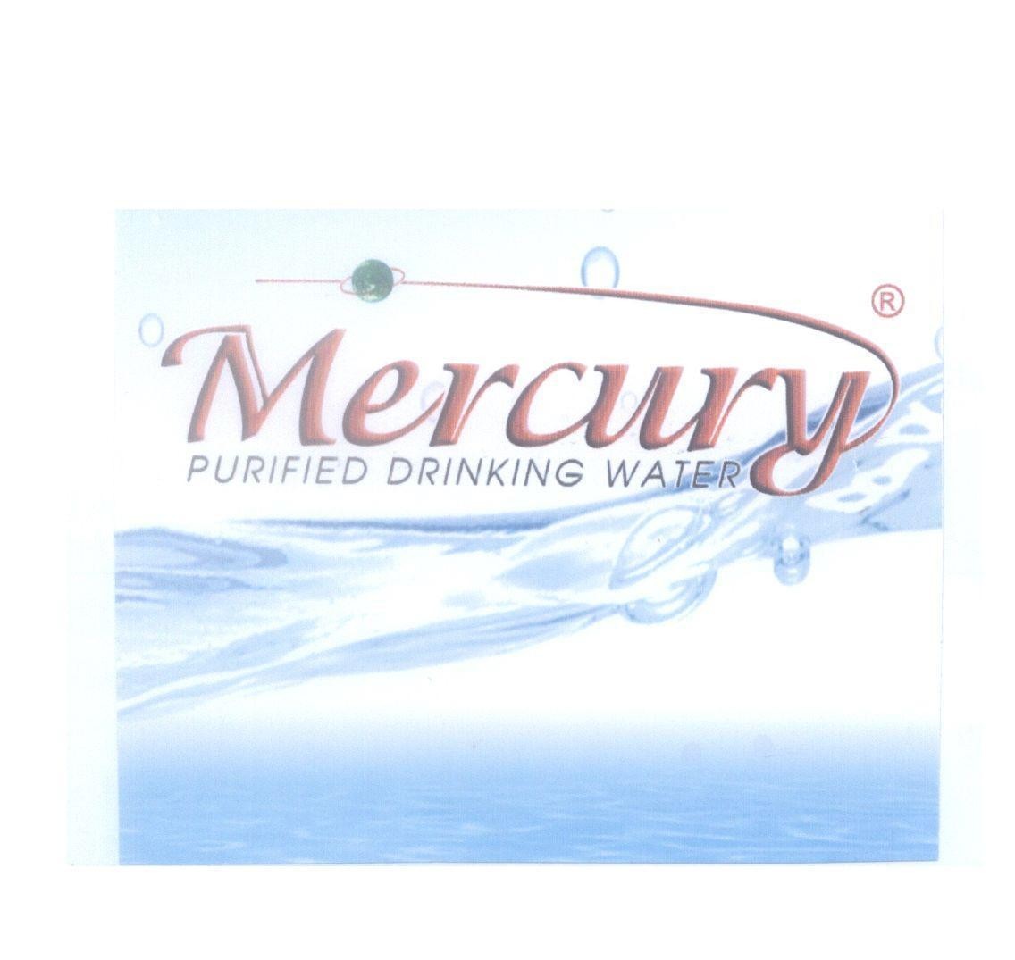 Mẫu nhãn hiệu Mercury PURIFIED DRINKING WATER