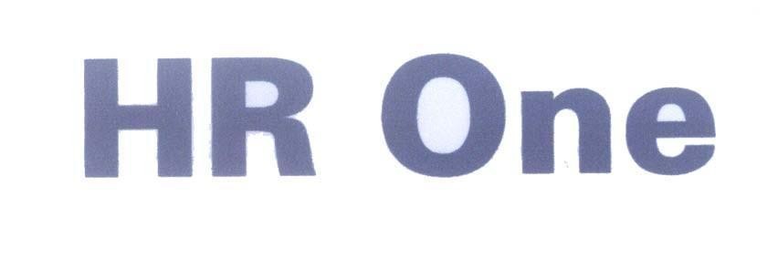 Mẫu nhãn hiệu HR One
