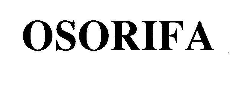 Mẫu nhãn hiệu OSORIFA