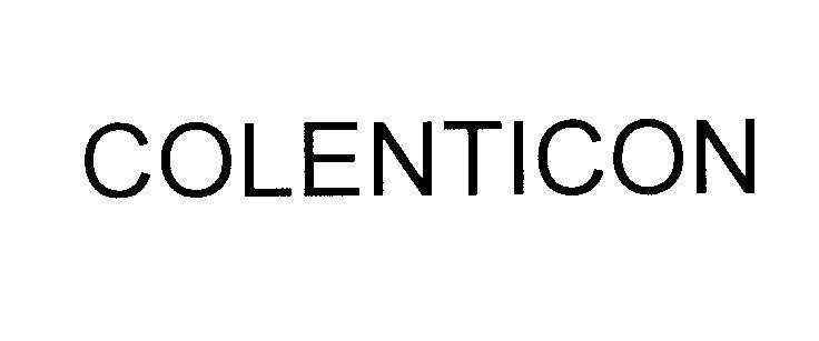 Mẫu nhãn hiệu COLENTICON