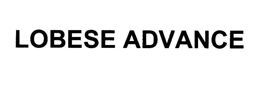 Mẫu nhãn hiệu LOBESE ADVANCE