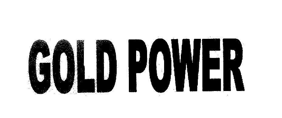 Mẫu nhãn hiệu GOLD POWER