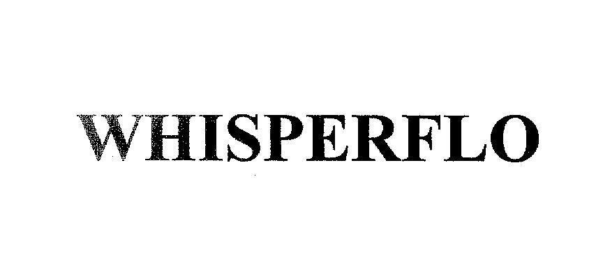 Mẫu nhãn hiệu WHISPERFLO