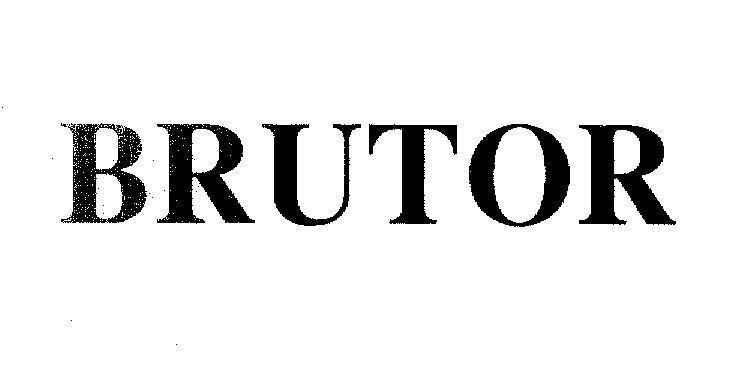 Mẫu nhãn hiệu BRUTOR