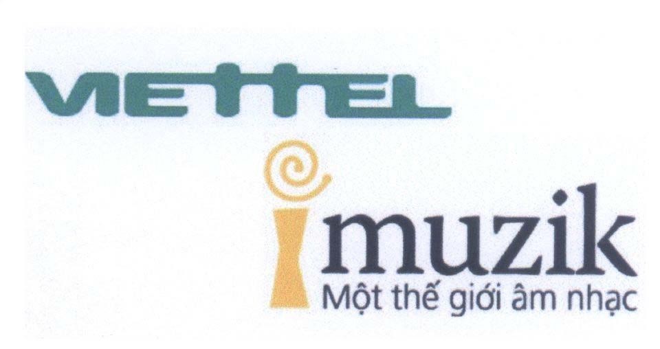 Mẫu nhãn hiệu VIETTEL i muzik Một thế giới âm nhạc
