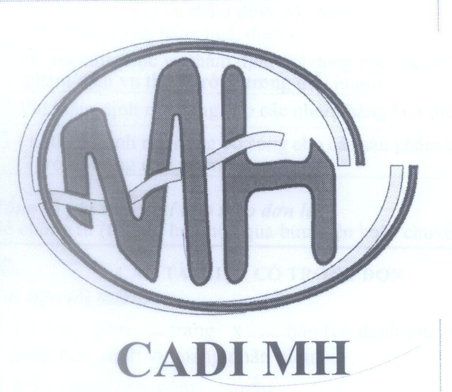 Mẫu nhãn hiệu MH CADI MH