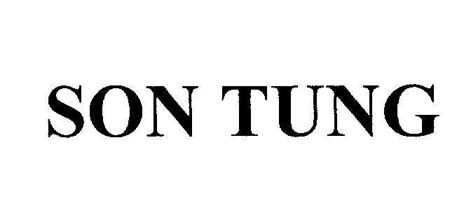 Mẫu nhãn hiệu SON TUNG