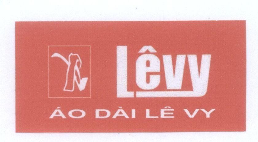 Mẫu nhãn hiệu Lê vy áo Dài Lê Vy L V