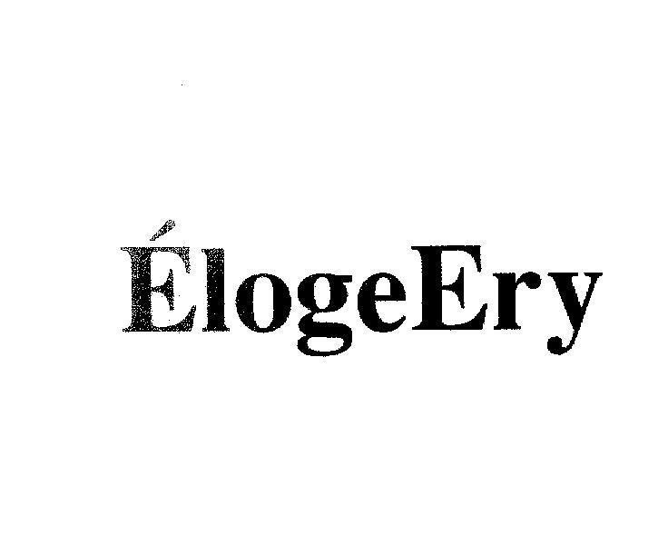 Mẫu nhãn hiệu élogeEry