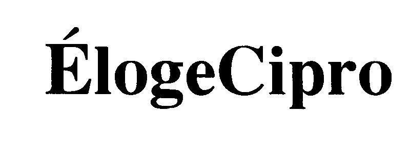 Mẫu nhãn hiệu élogeCipro