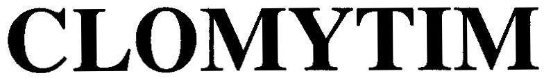 Mẫu nhãn hiệu CLOMYTIM
