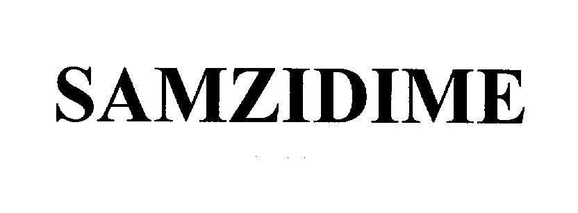 Mẫu nhãn hiệu SAMZIDIME