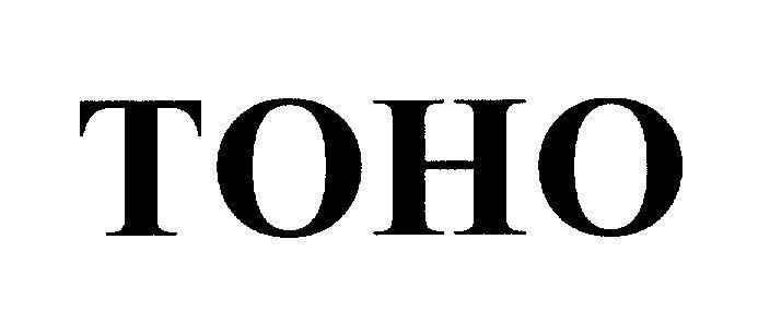 Mẫu nhãn hiệu TOHO