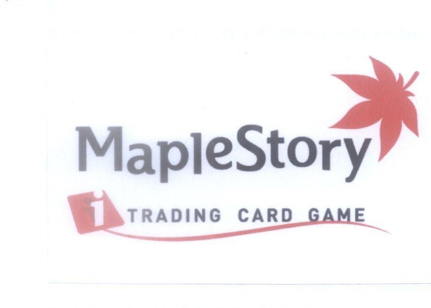 Mẫu nhãn hiệu MapleStory i TRADING CARD GAME