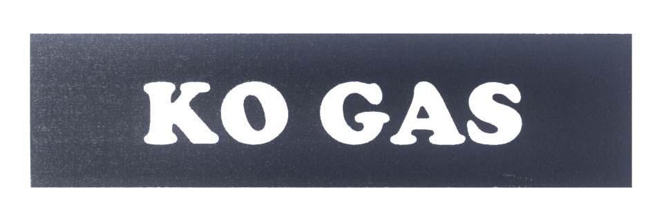 Mẫu nhãn hiệu KO GAS