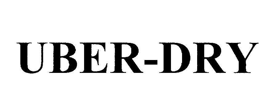Mẫu nhãn hiệu UBER-DRY