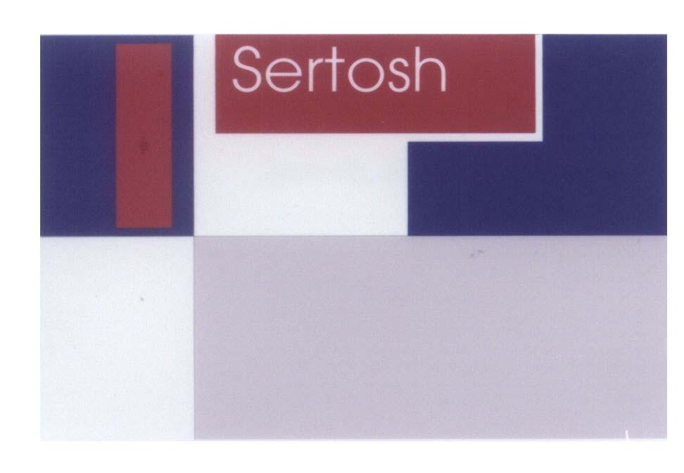 Mẫu nhãn hiệu Sertosh