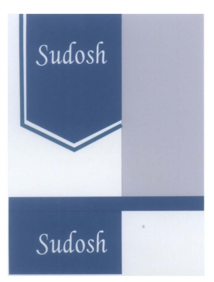 Mẫu nhãn hiệu Sudosh